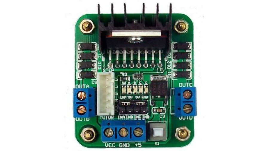 1495 L298N Motor Driver Gr Robotonbd