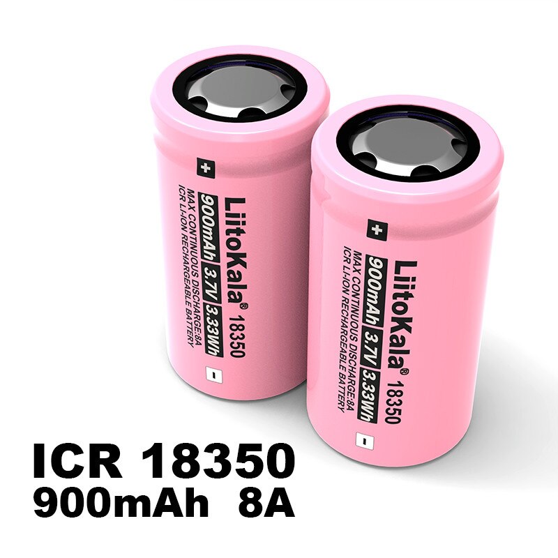 Liitokala ICR 18350 Lithium Battery 900mAh Rechargeable Battery 3 7V Power suitable for Cylindrical Lamps digital 1.jpg Q90 1.jpg 1 1 Robotonbd