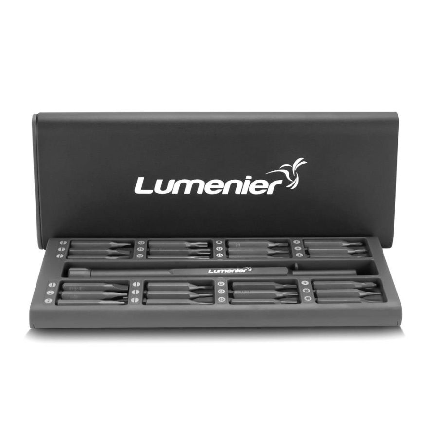 lumenier 48 in 1 precision screwdriver set gray 1 Robotonbd