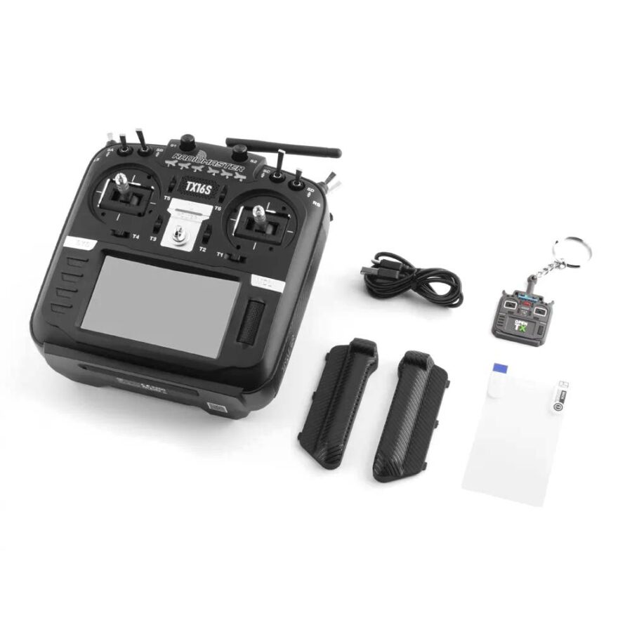 radiomaster tx16s mkii 2.4ghz 16ch radio transmitter elrs w hall gimbals v4.0 5 Robotonbd