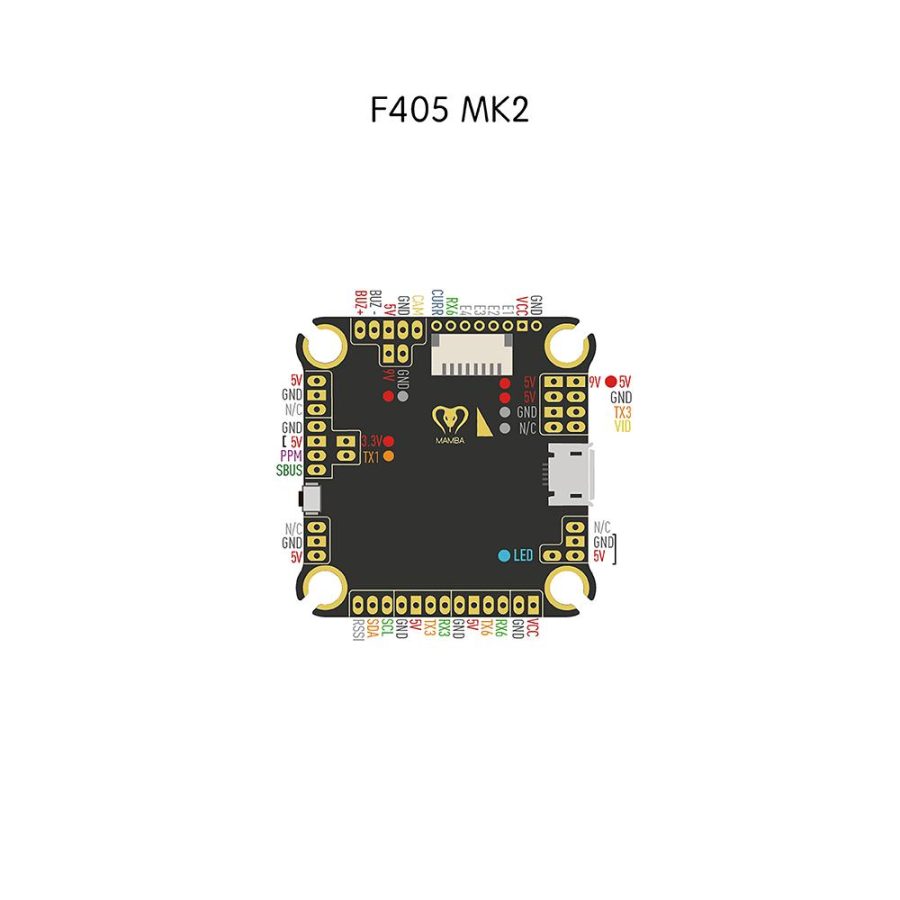 mamba f405 flight controller mk2 electronic system fc diatone innovations Robotonbd