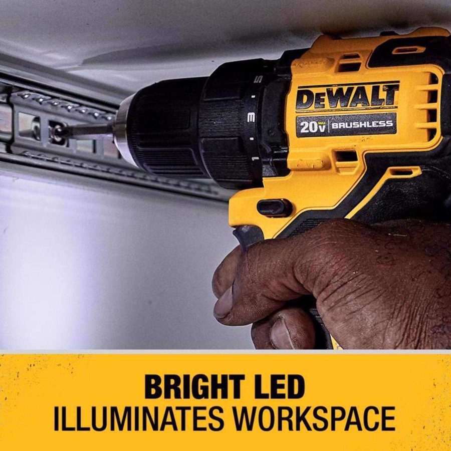 DeWALT ATOMIC 20V MAX* Brushless Compact 1/2 in. Drill/Driver Kit - Image 8