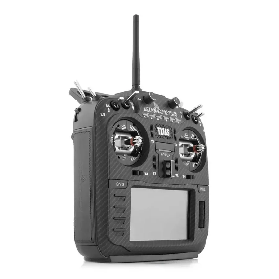 radiomaster tx16s mkii max 2.4ghz 16ch radio transmitter elrs w ago1 gimbals black Robotonbd