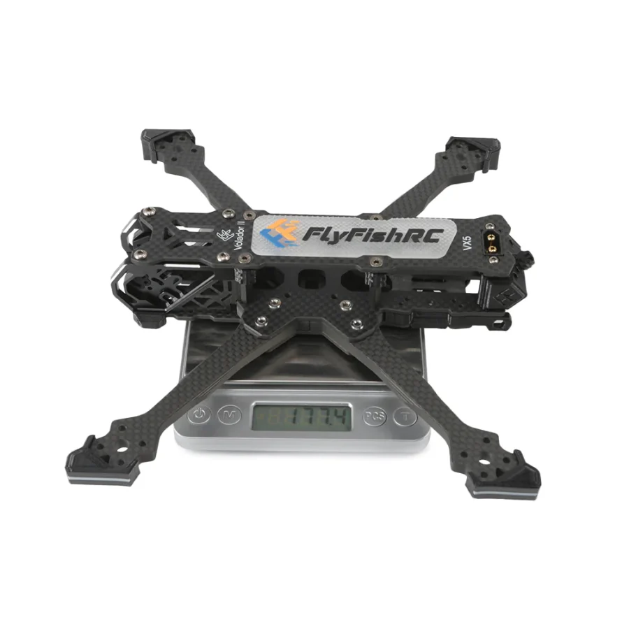 FlyFishRC Volador II VX5 O3 FPV Freestyle T700 Frame Kit - Image 3